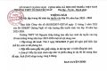 THÔNG BÁO (V/v tập trung thí sinh dự tuyển vào lớp 10 năm học 2025-2026)